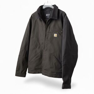 Men's Carhardtt Duck Detroit Jackets Gray Work Jacket 3xlt